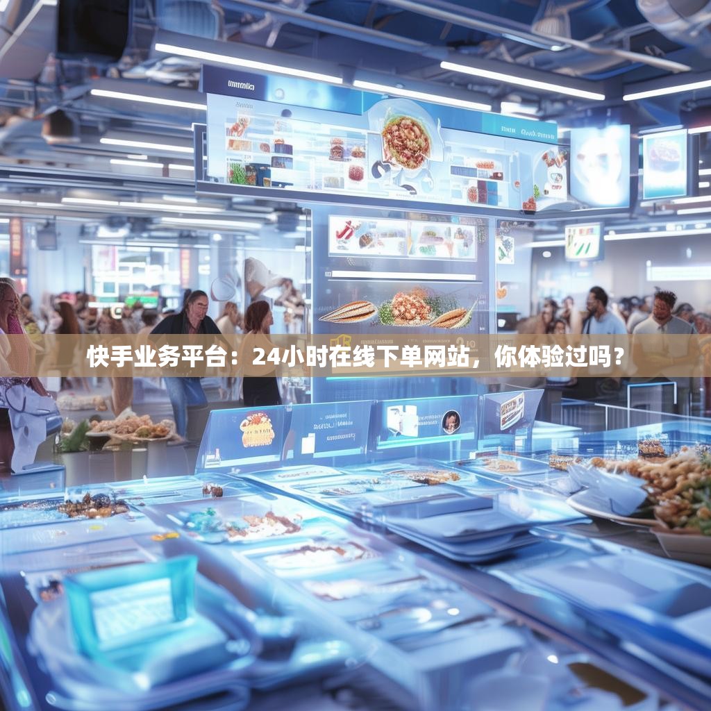 快手业务平台：24小时在线下单网站，你体验过吗？