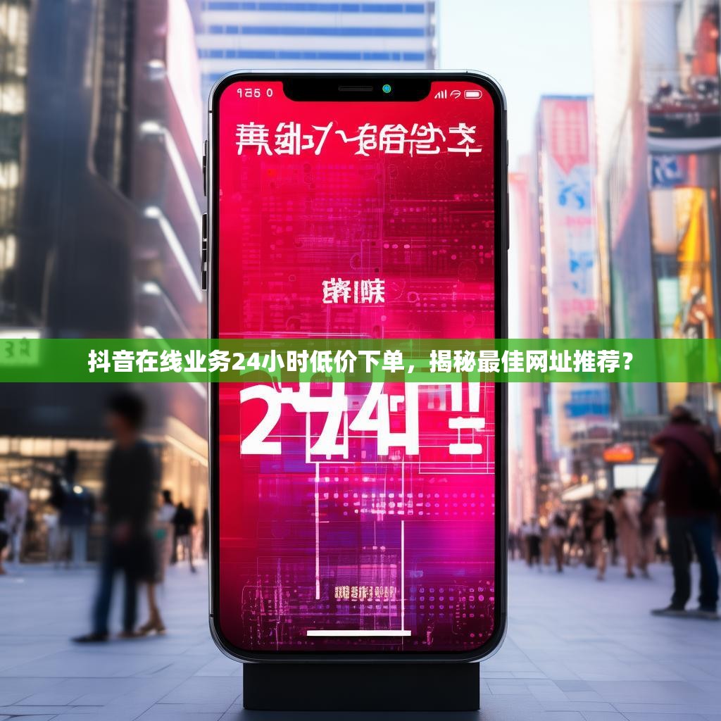 抖音在线业务24小时低价下单，揭秘最佳网址推荐？