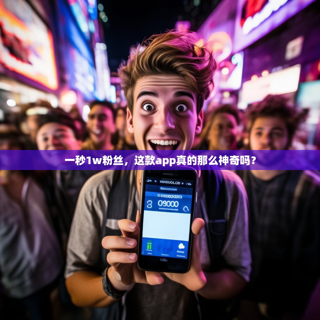 一秒1w粉丝，这款app真的那么神奇吗？