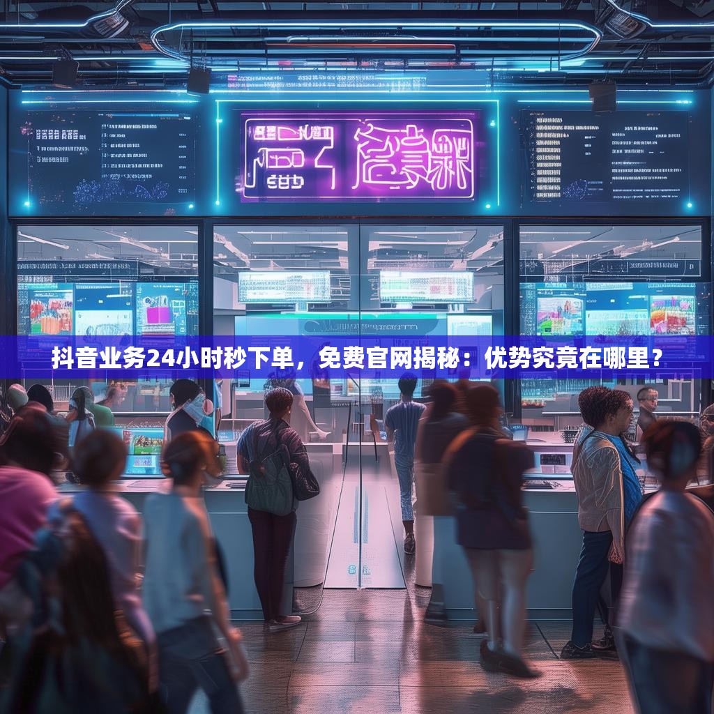 抖音业务24小时秒下单，免费官网揭秘：优势究竟在哪里？
