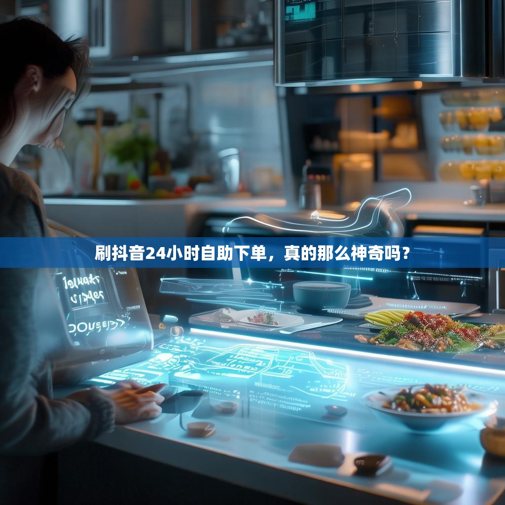 刷抖音24小时自助下单，真的那么神奇吗？