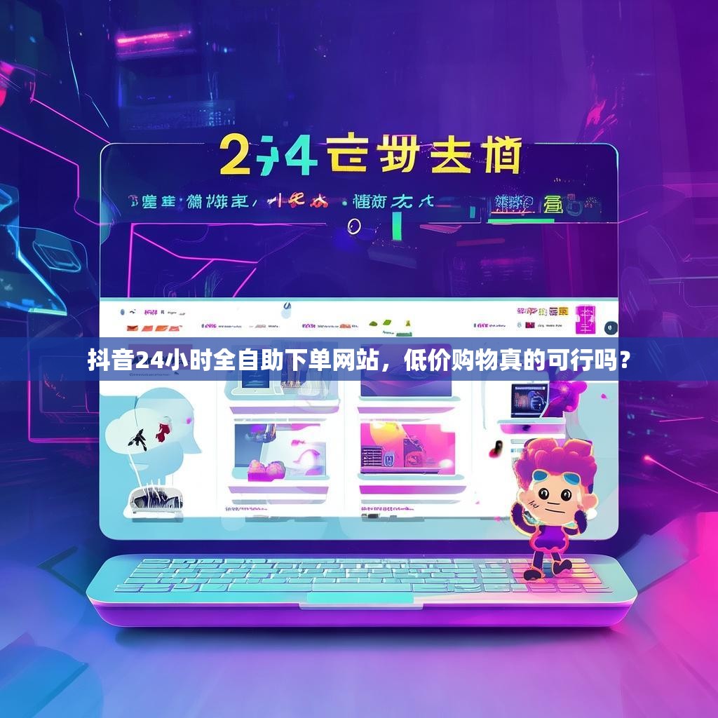 抖音24小时全自助下单网站，低价购物真的可行吗？