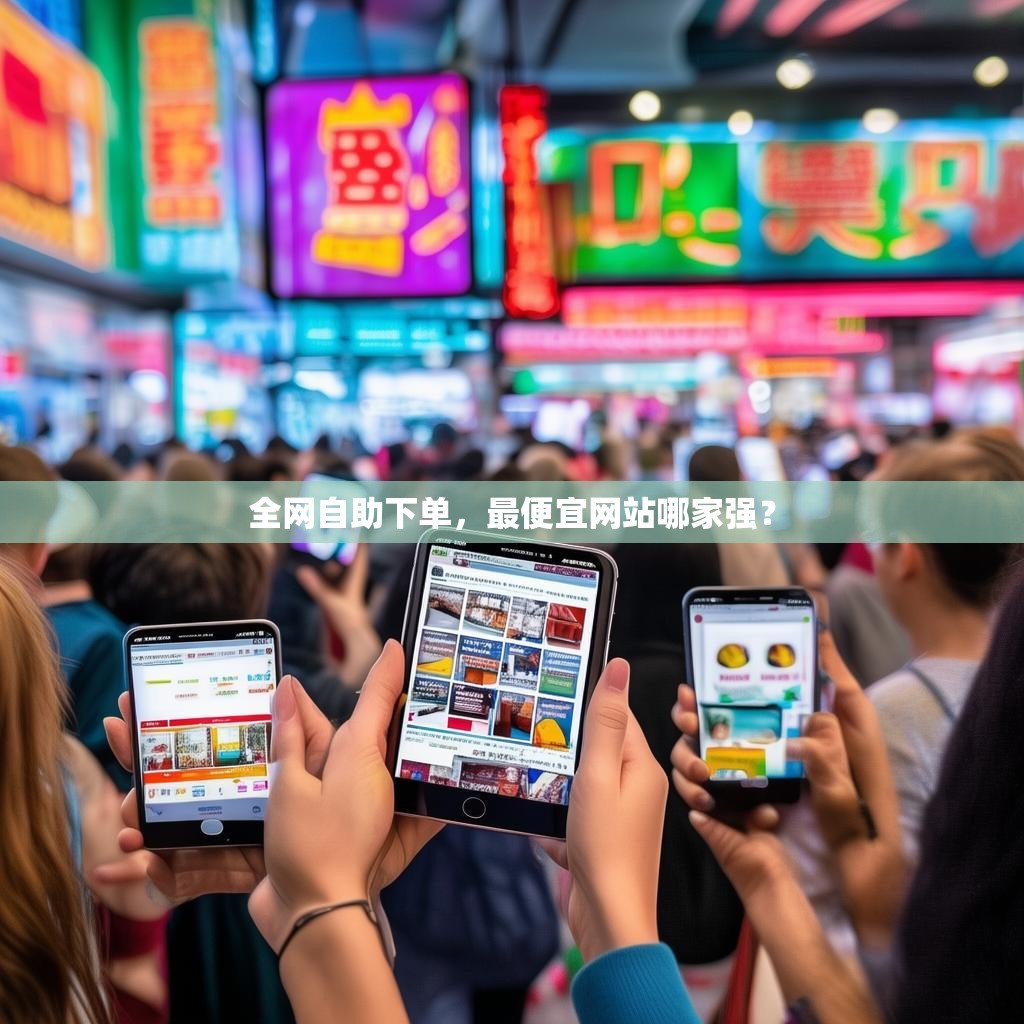 全网自助下单，最便宜网站哪家强？