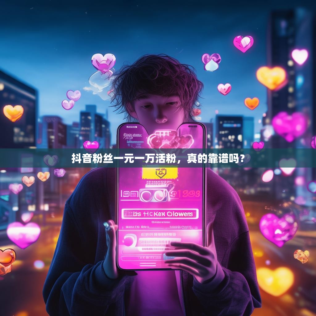 抖音粉丝一元一万活粉，真的靠谱吗？