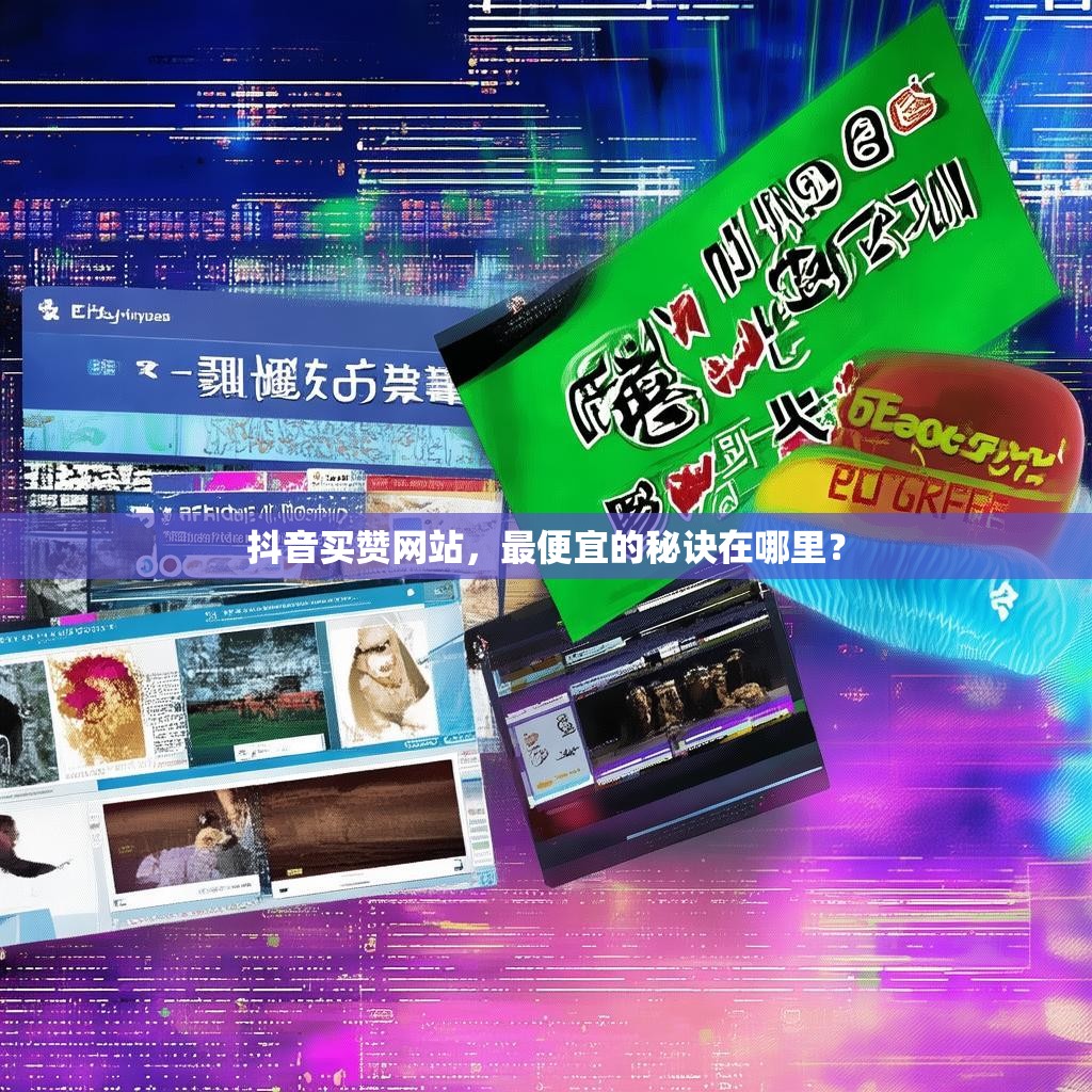 抖音买赞网站，最便宜的秘诀在哪里？