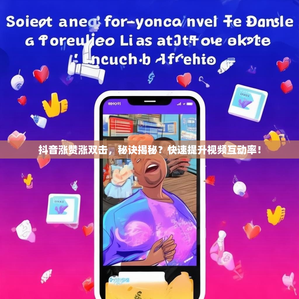 抖音涨赞涨双击，秘诀揭秘？快速提升视频互动率！