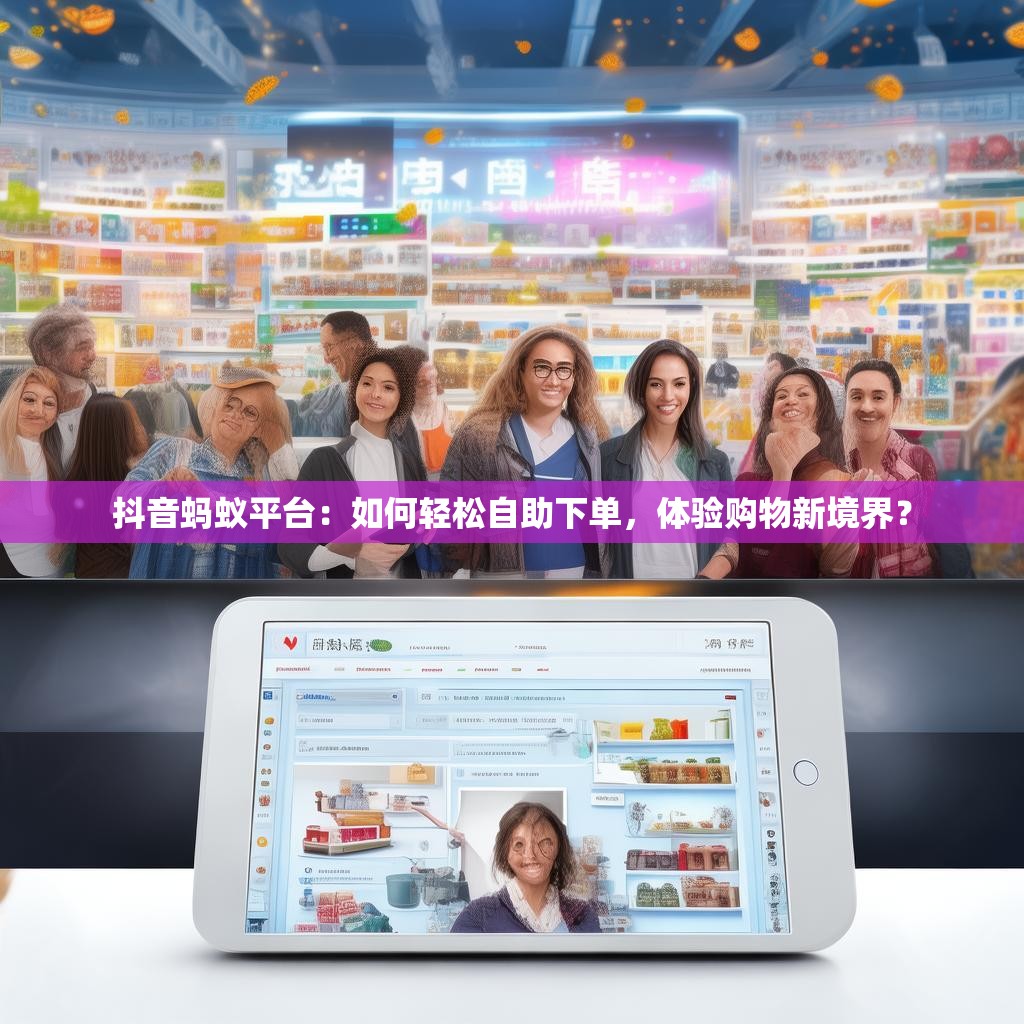 抖音蚂蚁平台：如何轻松自助下单，体验购物新境界？