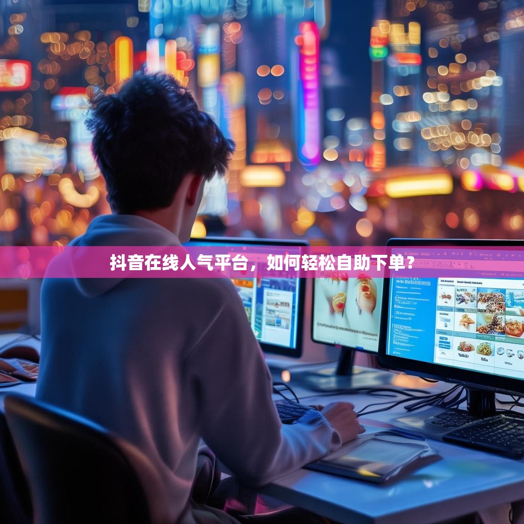 抖音在线人气平台，如何轻松自助下单？