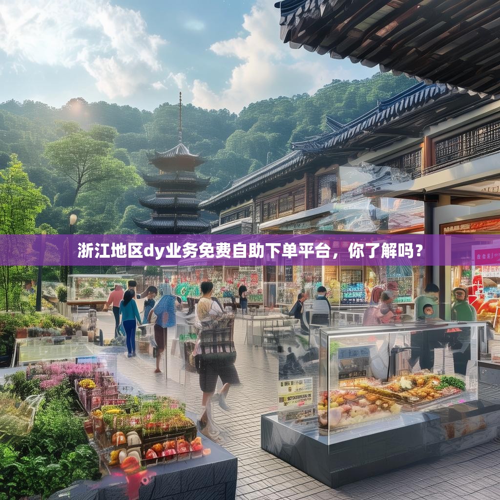 浙江地区dy业务免费自助下单平台，你了解吗？