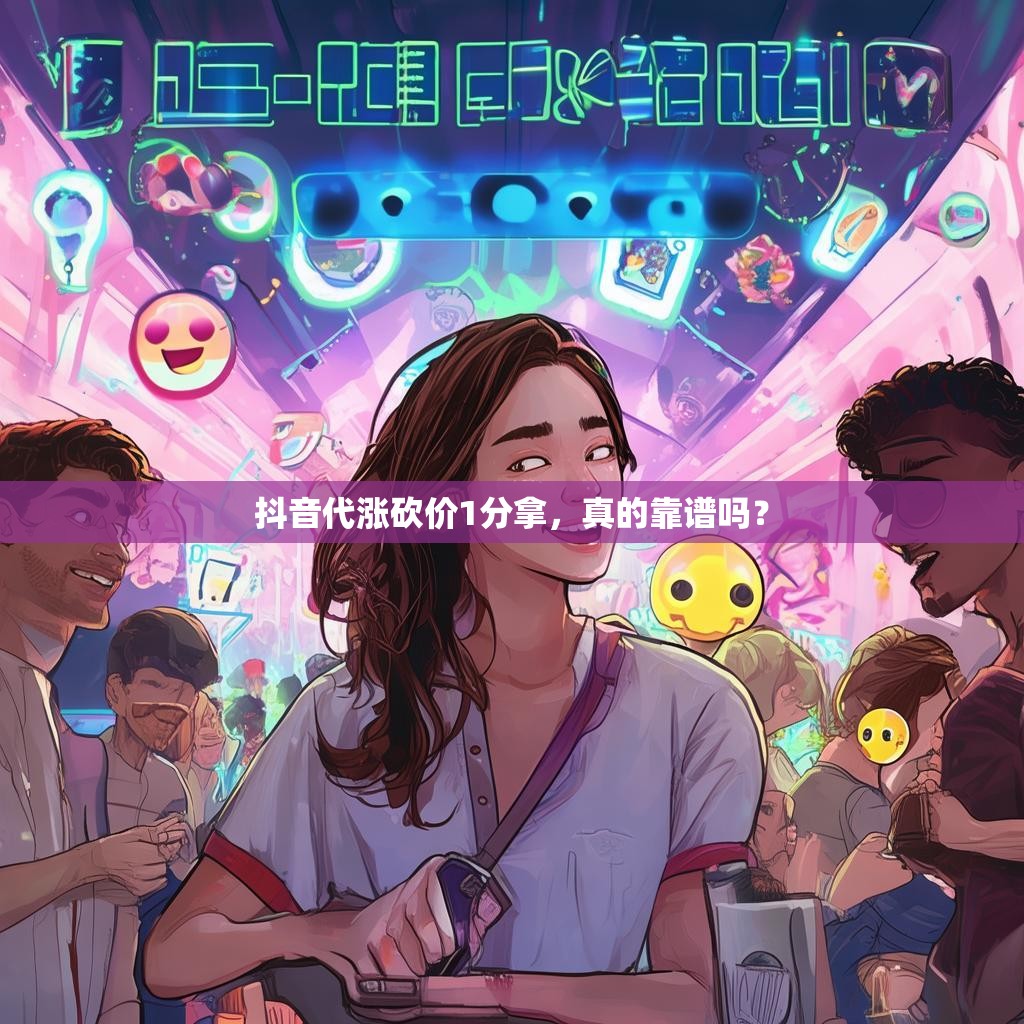 抖音代涨砍价1分拿，真的靠谱吗？
