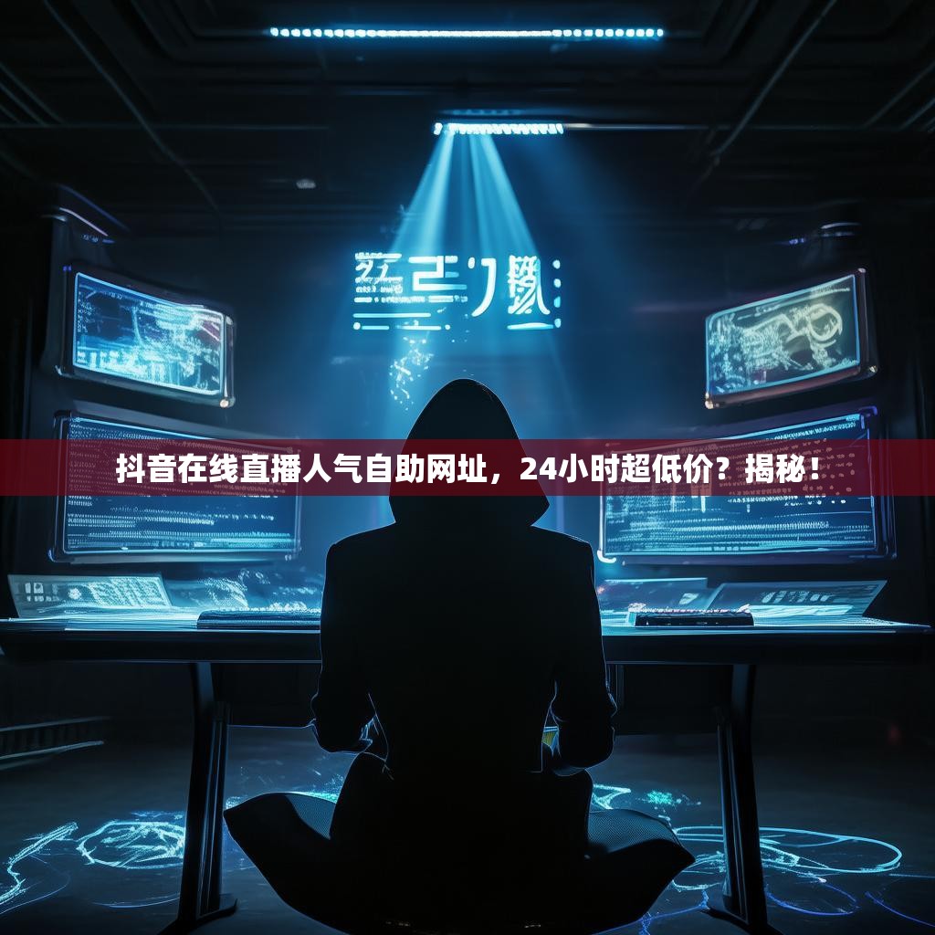 抖音在线直播人气自助网址，24小时超低价？揭秘！