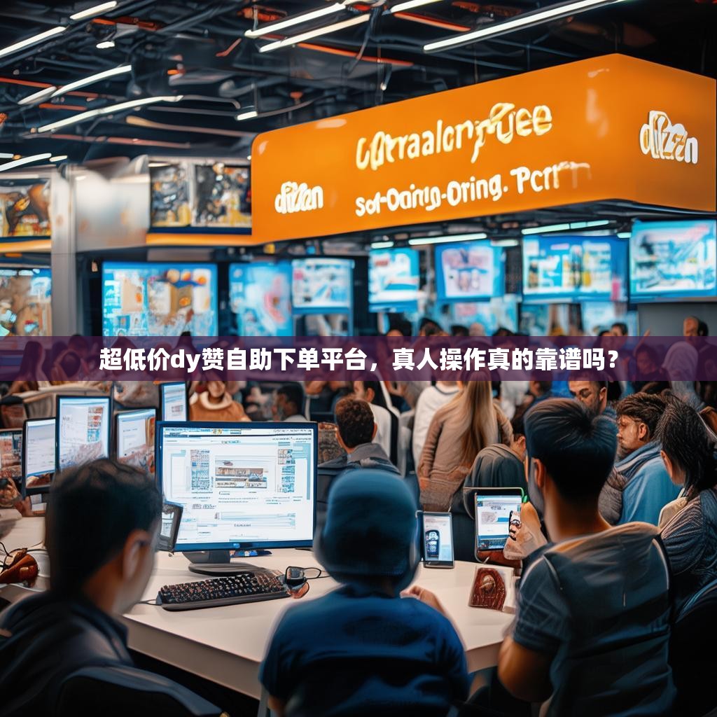 超低价dy赞自助下单平台，真人操作真的靠谱吗？