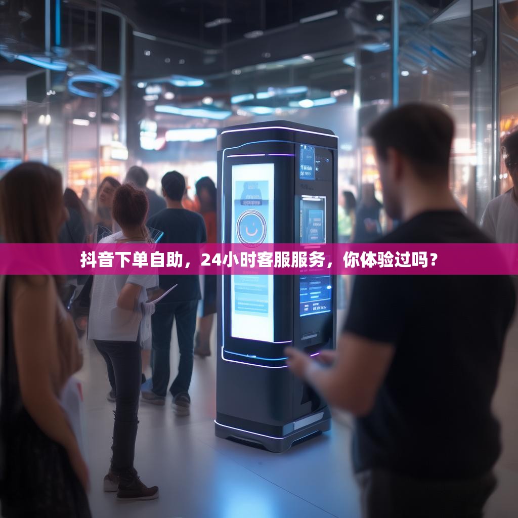 抖音下单自助，24小时客服服务，你体验过吗？