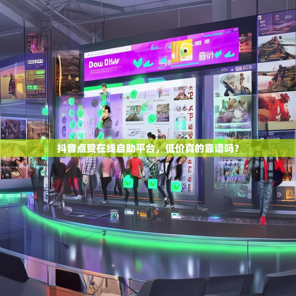 抖音点赞在线自助平台，低价真的靠谱吗？