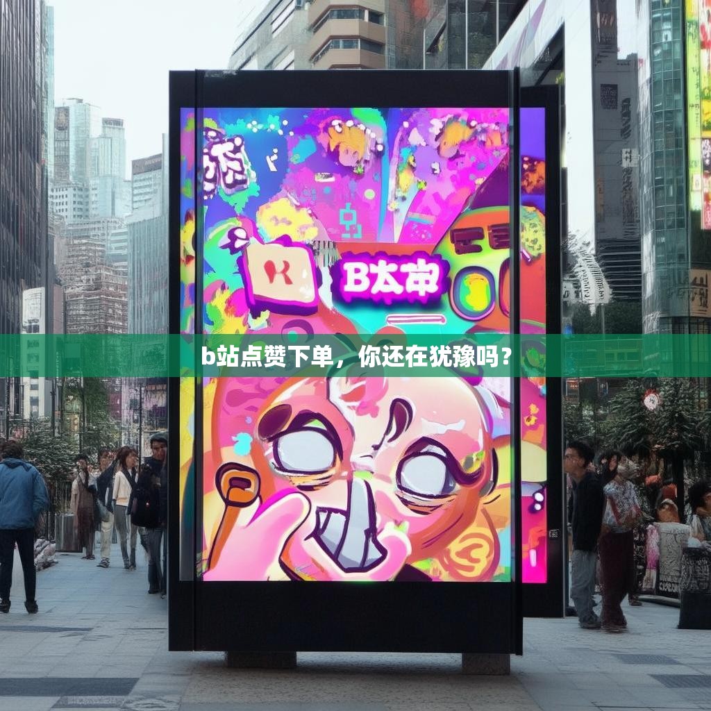 b站点赞下单，你还在犹豫吗？