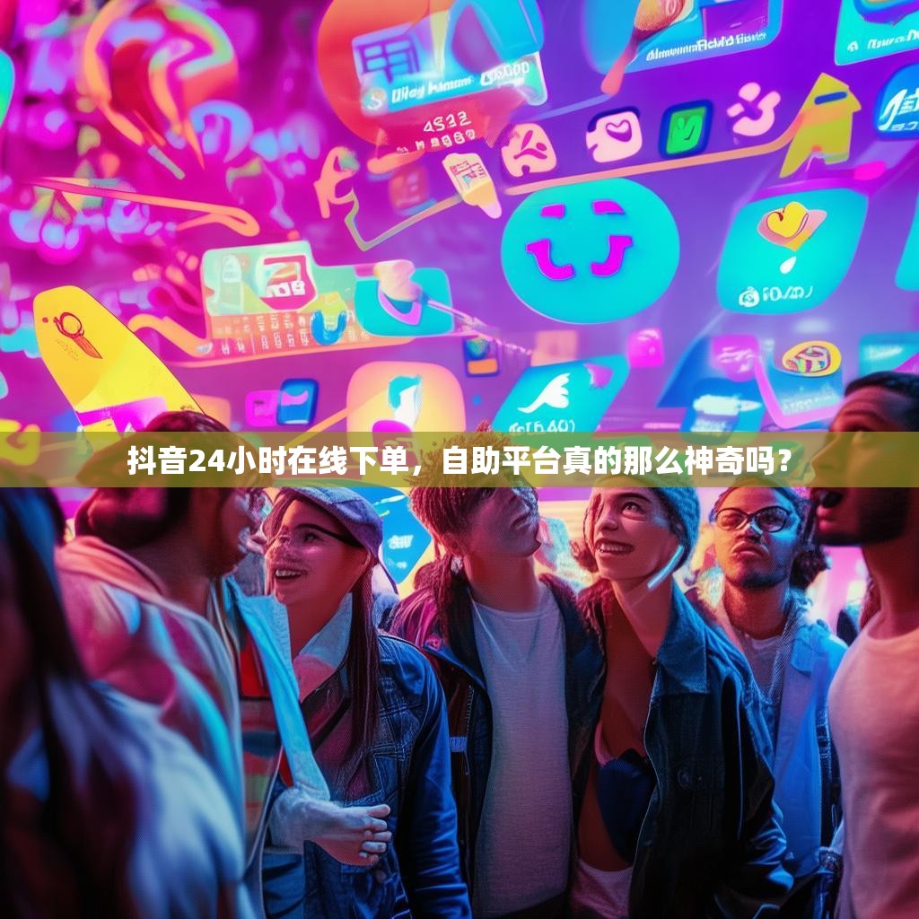 抖音24小时在线下单，自助平台真的那么神奇吗？