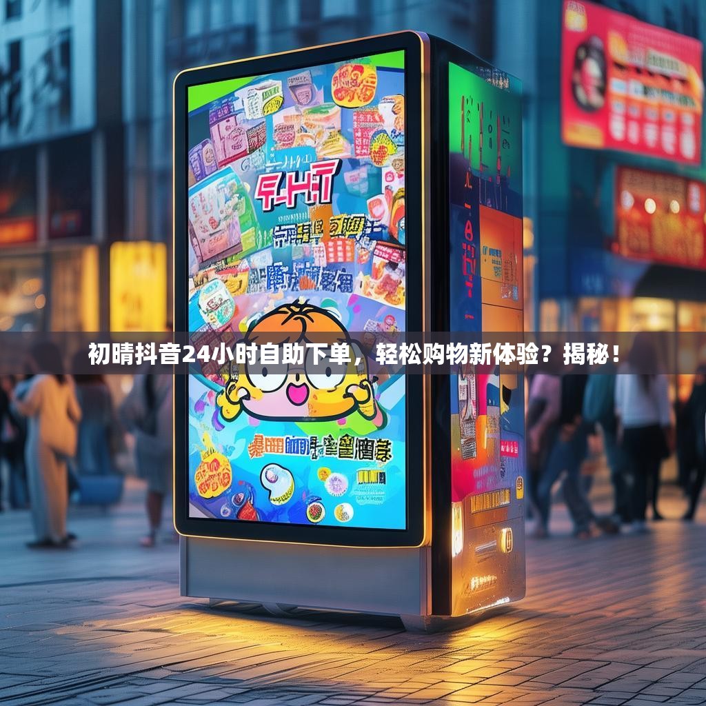 初晴抖音24小时自助下单，轻松购物新体验？揭秘！