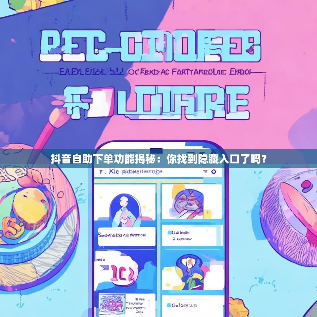 抖音自助下单功能揭秘：你找到隐藏入口了吗？