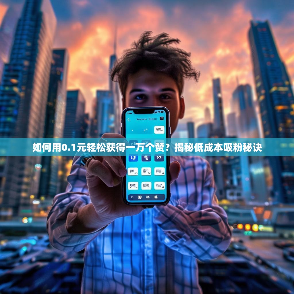 如何用0.1元轻松获得一万个赞？揭秘低成本吸粉秘诀