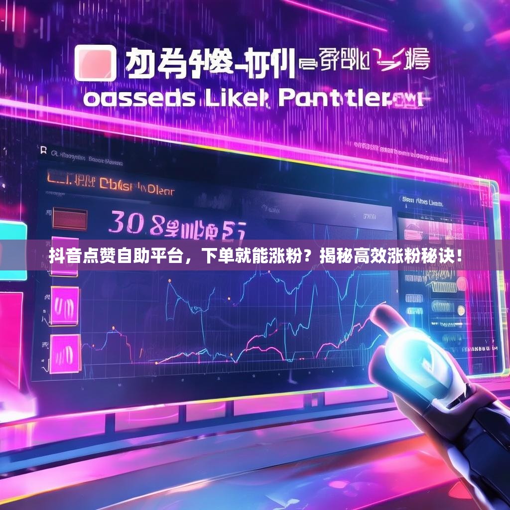 抖音点赞自助平台，下单就能涨粉？揭秘高效涨粉秘诀！