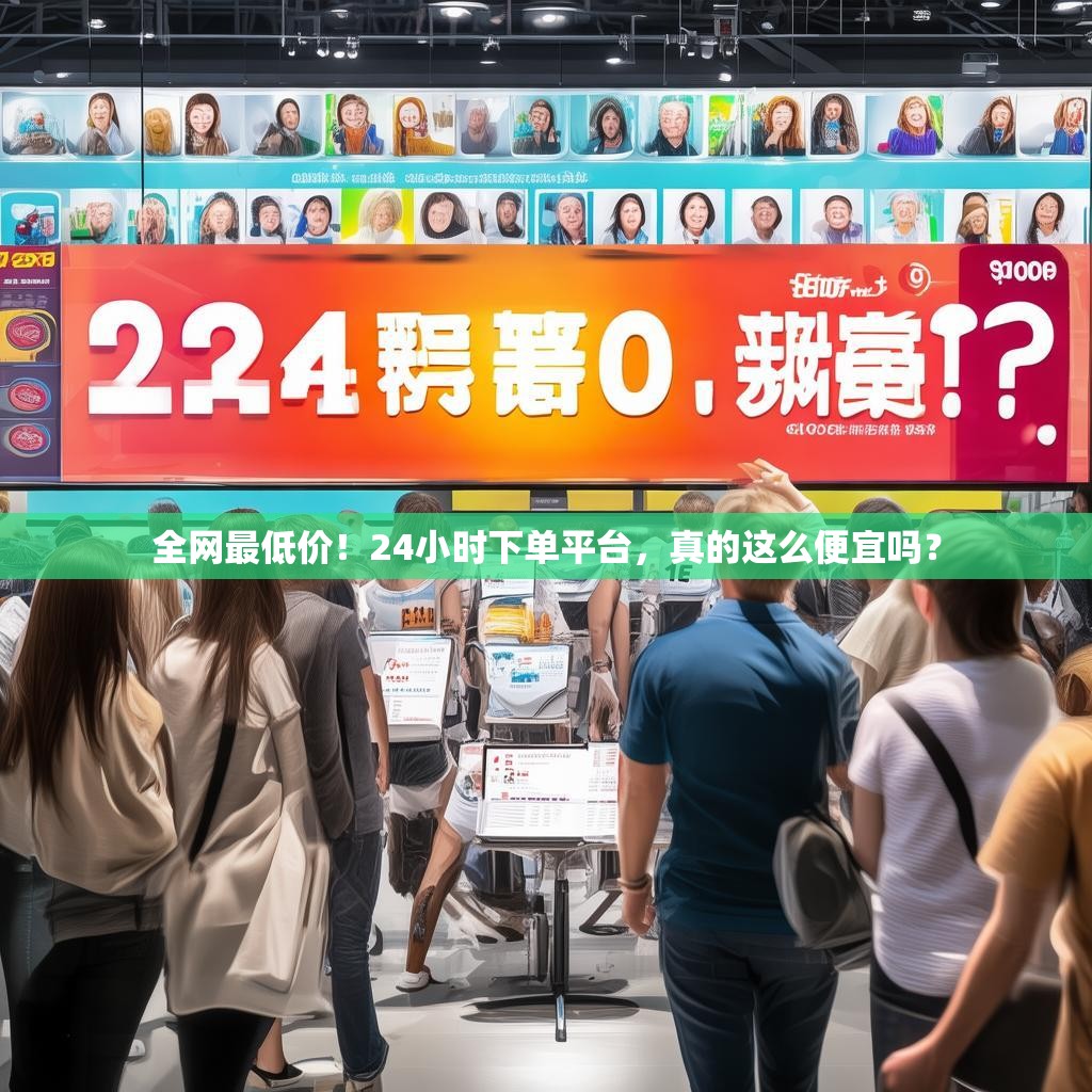 全网最低价！24小时下单平台，真的这么便宜吗？