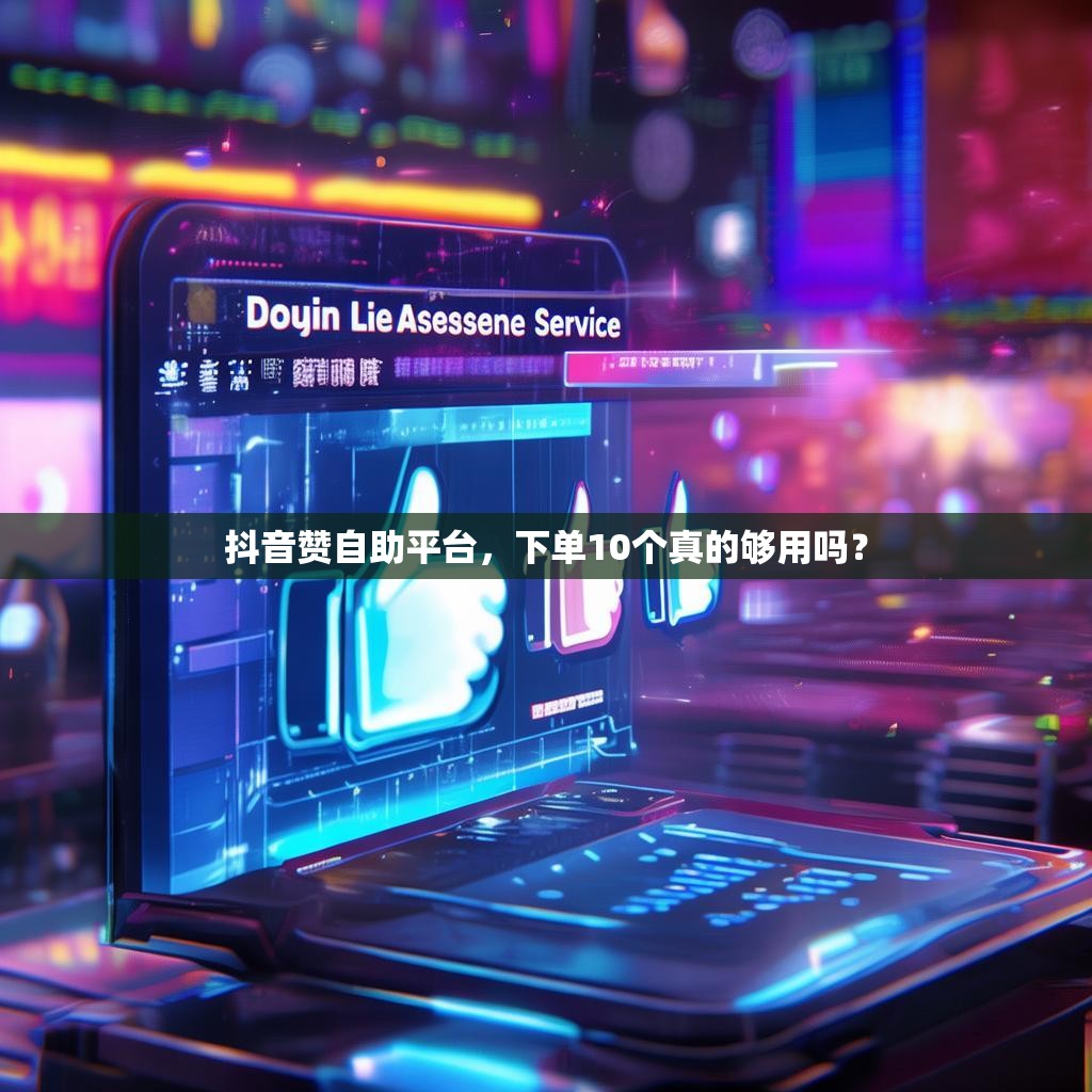 抖音赞自助平台，下单10个真的够用吗？
