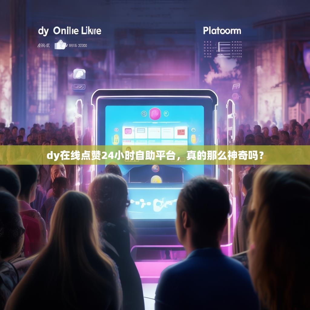 dy在线点赞24小时自助平台，真的那么神奇吗？