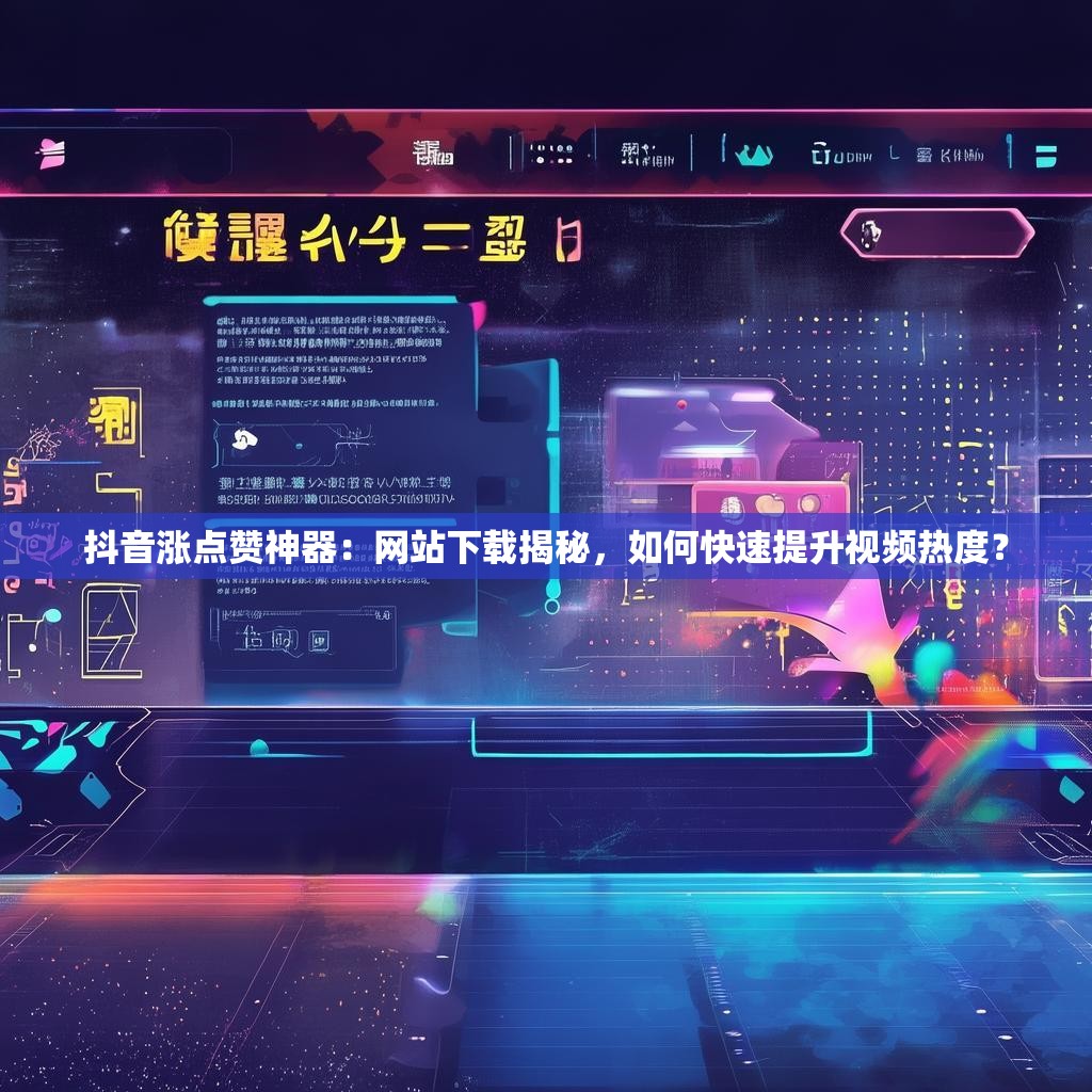 抖音涨点赞神器：网站下载揭秘，如何快速提升视频热度？
