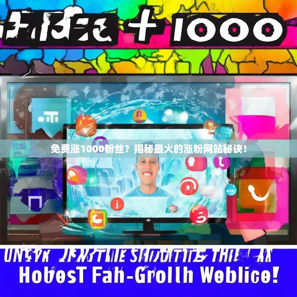 免费涨1000粉丝？揭秘最火的涨粉网站秘诀！