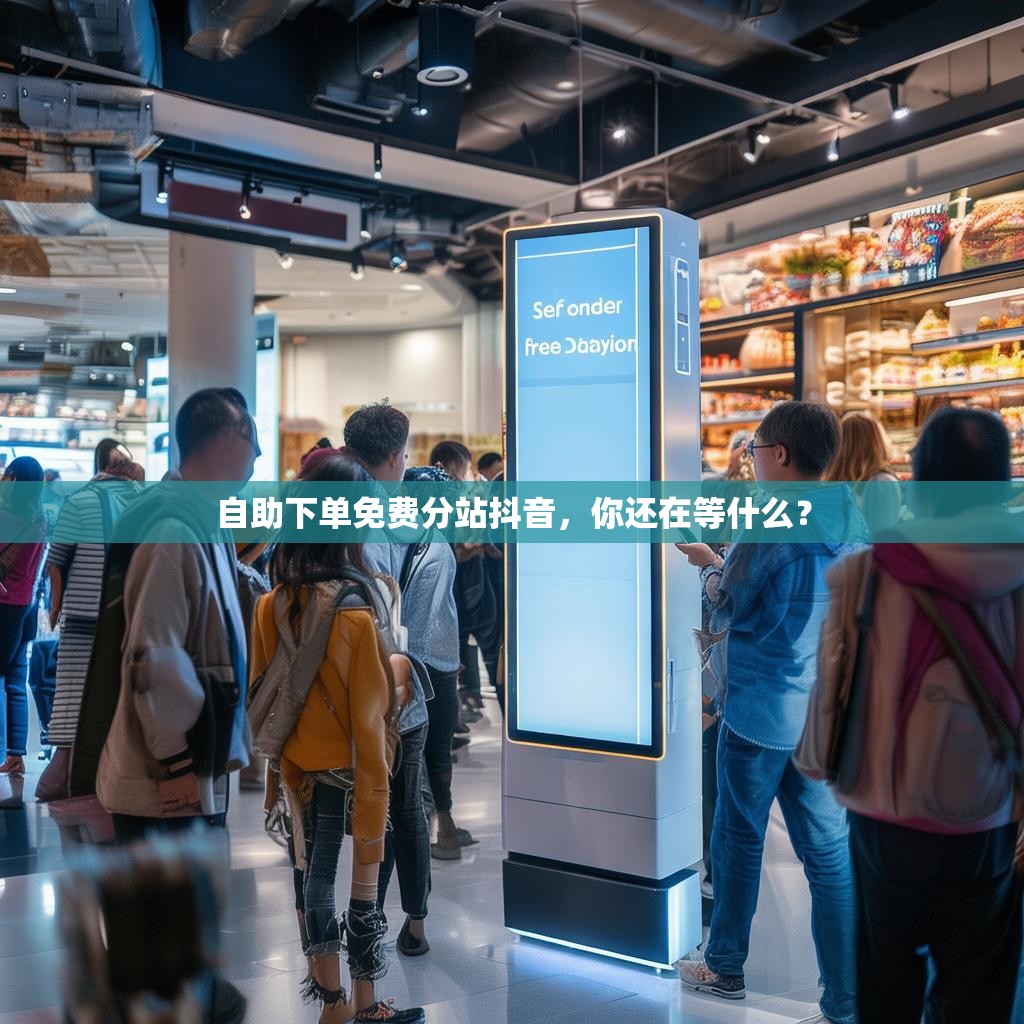 自助下单免费分站抖音，你还在等什么？