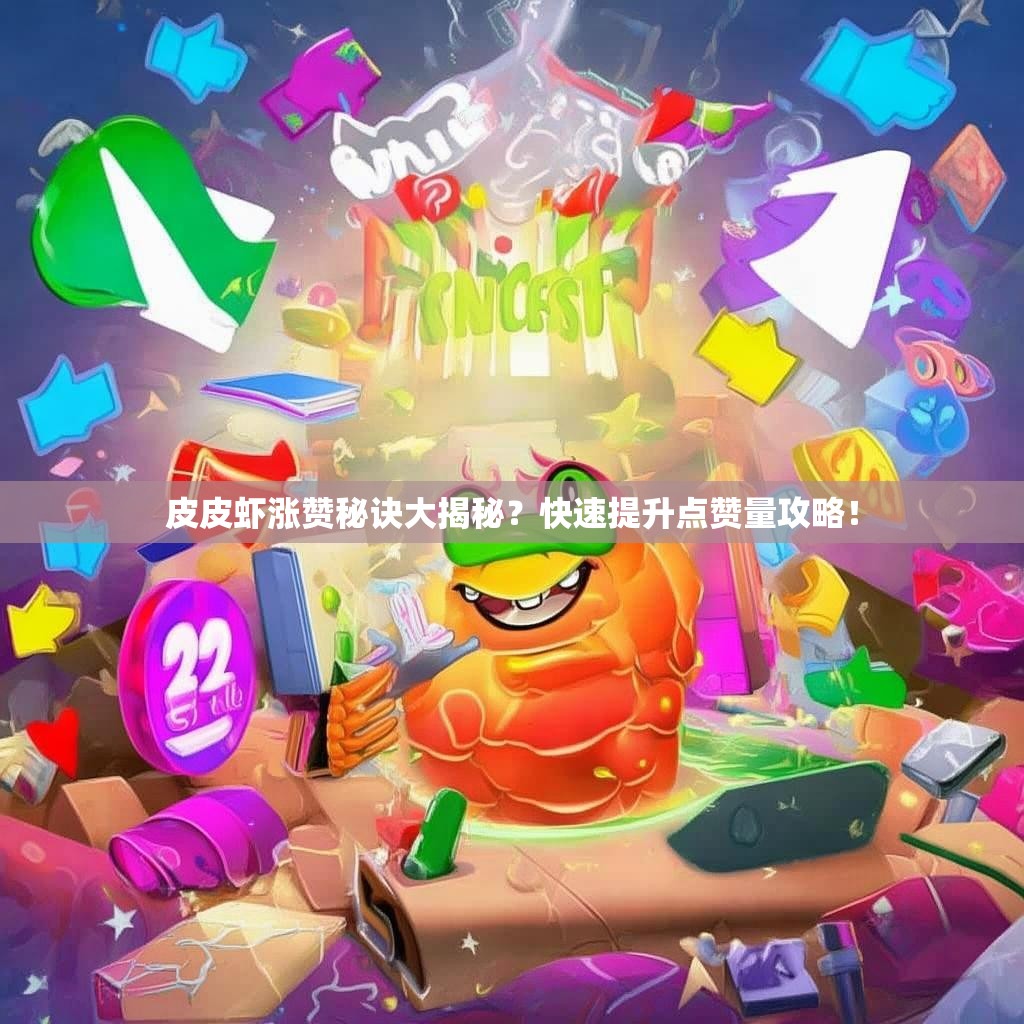 皮皮虾涨赞秘诀大揭秘？快速提升点赞量攻略！