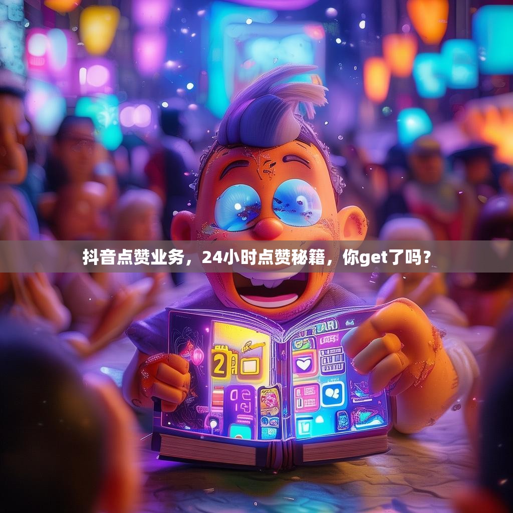抖音点赞业务，24小时点赞秘籍，你get了吗？