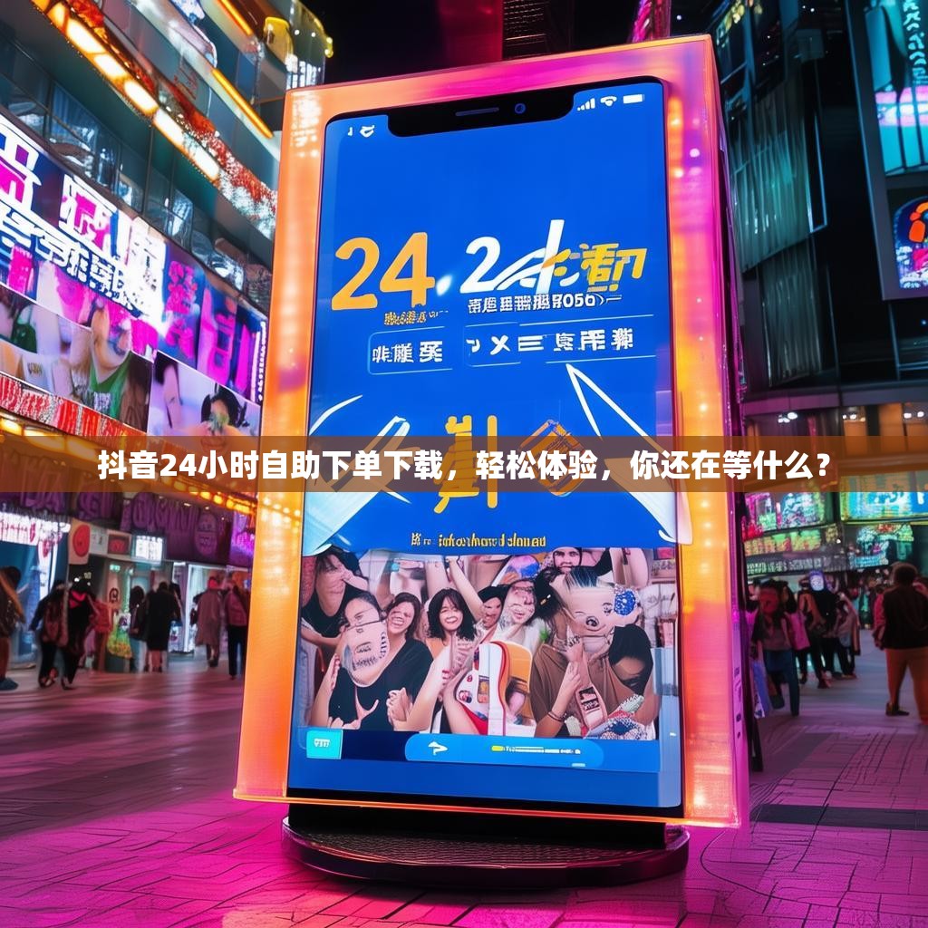 抖音24小时自助下单下载，轻松体验，你还在等什么？