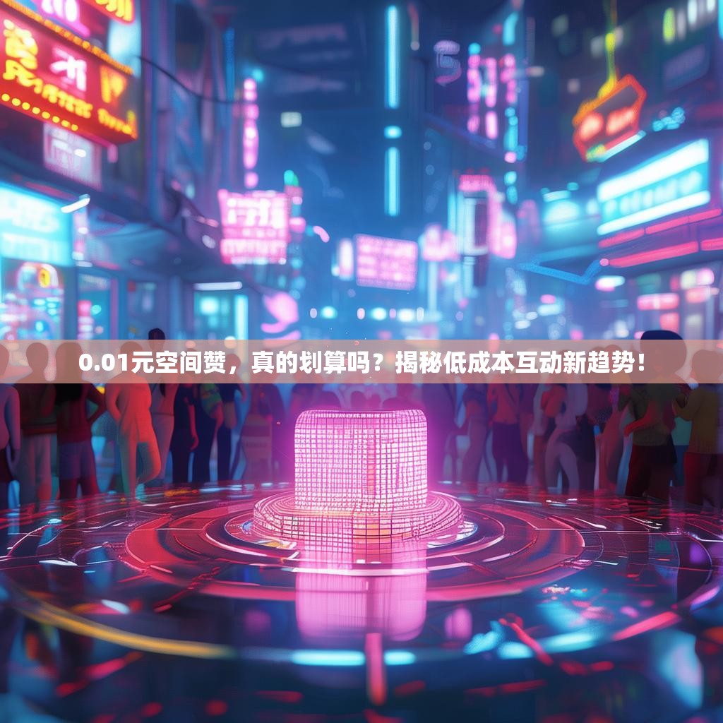 0.01元空间赞，真的划算吗？揭秘低成本互动新趋势！
