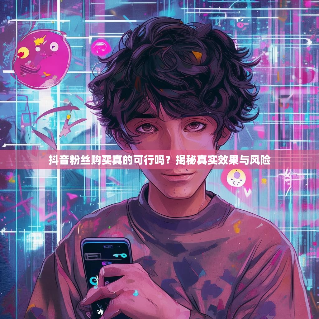 抖音粉丝购买真的可行吗？揭秘真实效果与风险