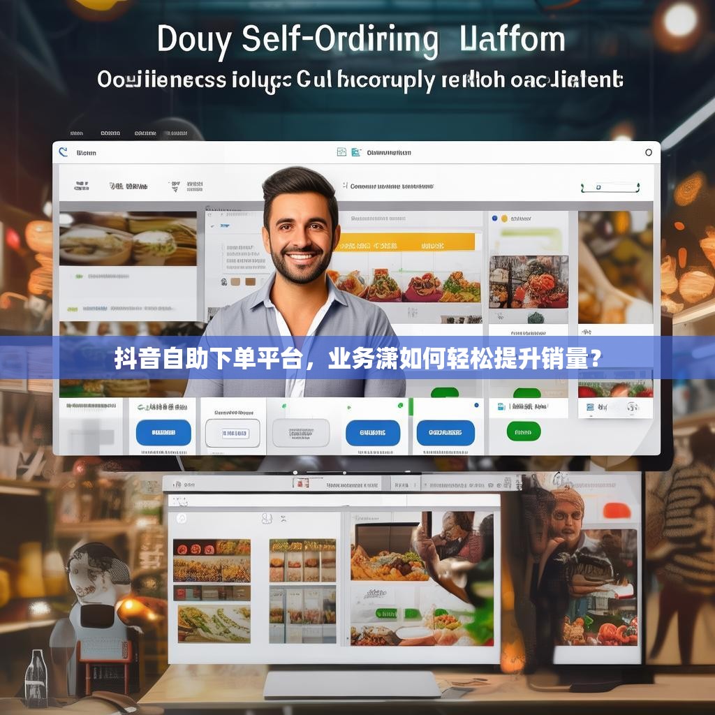 抖音自助下单平台，业务潇如何轻松提升销量？