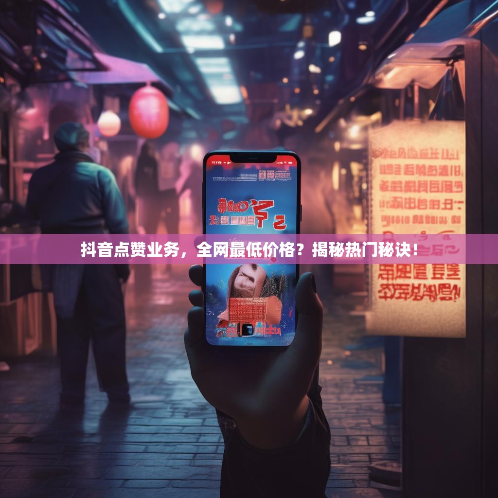 抖音点赞业务，全网最低价格？揭秘热门秘诀！
