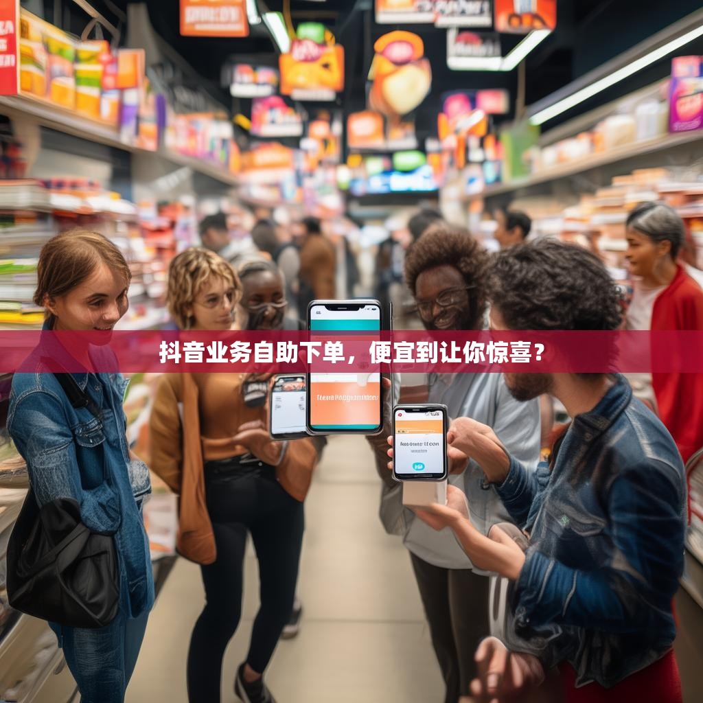 抖音业务自助下单，便宜到让你惊喜？
