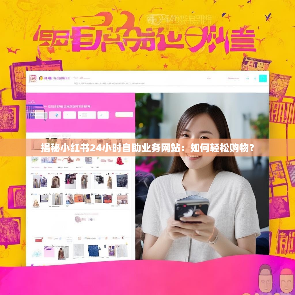 揭秘小红书24小时自助业务网站：如何轻松购物？