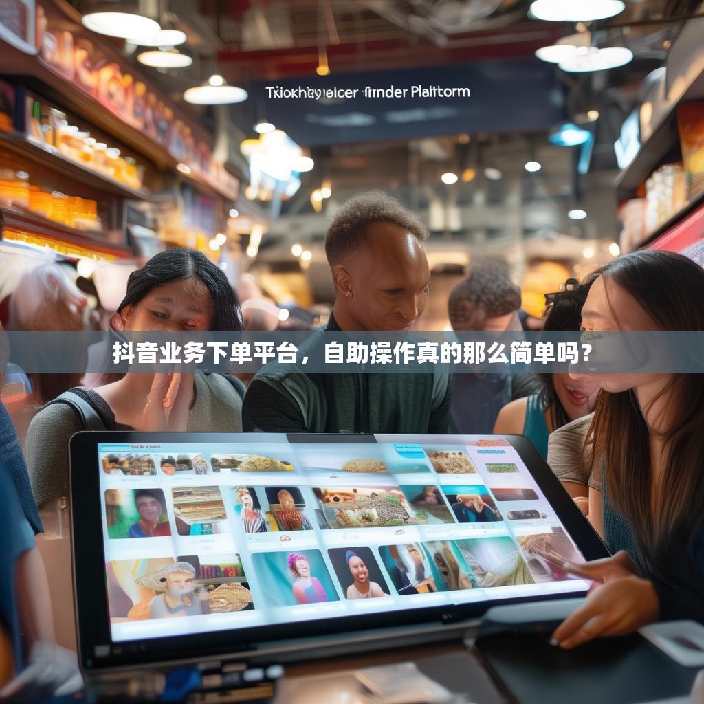 抖音业务下单平台，自助操作真的那么简单吗？