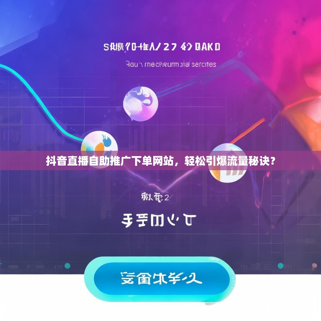抖音直播自助推广下单网站，轻松引爆流量秘诀？