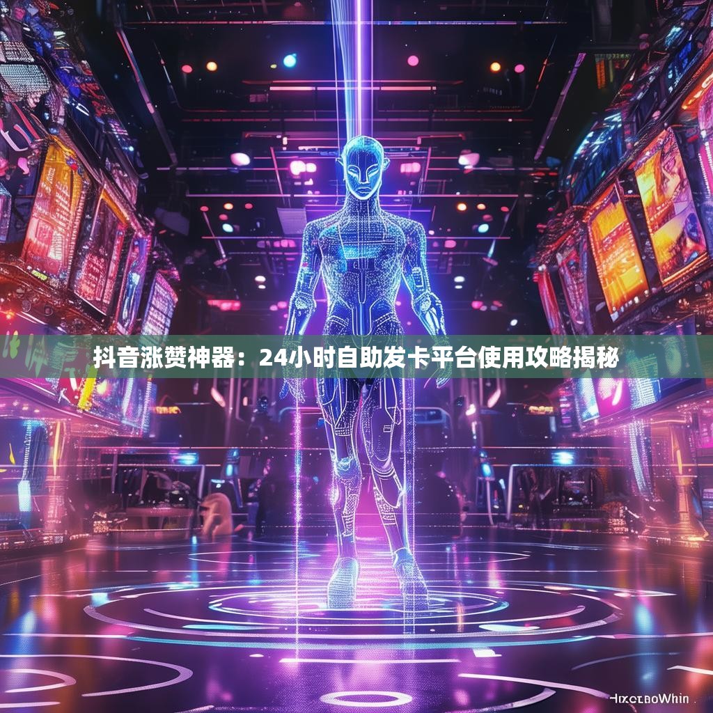 抖音涨赞神器：24小时自助发卡平台使用攻略揭秘