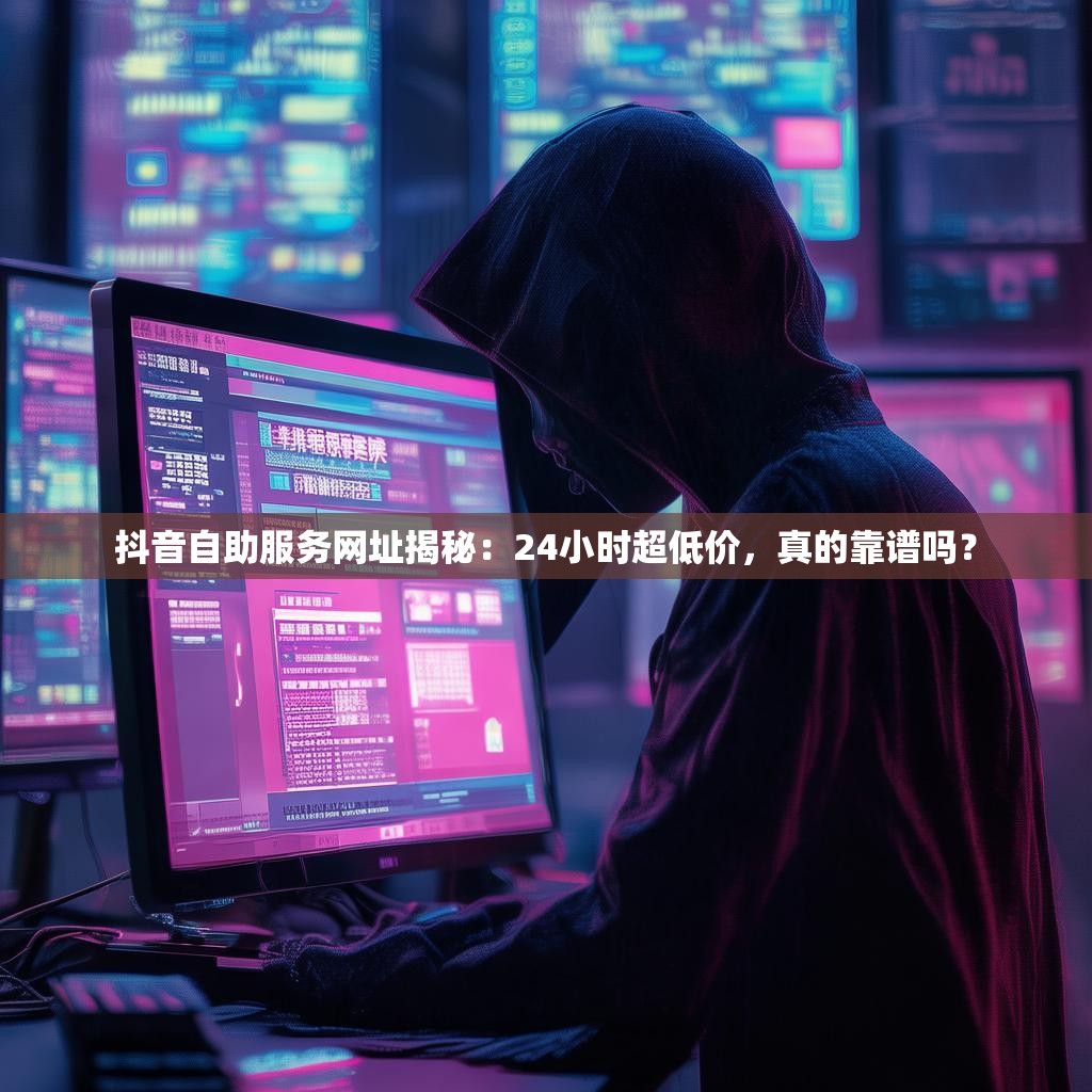 抖音自助服务网址揭秘：24小时超低价，真的靠谱吗？