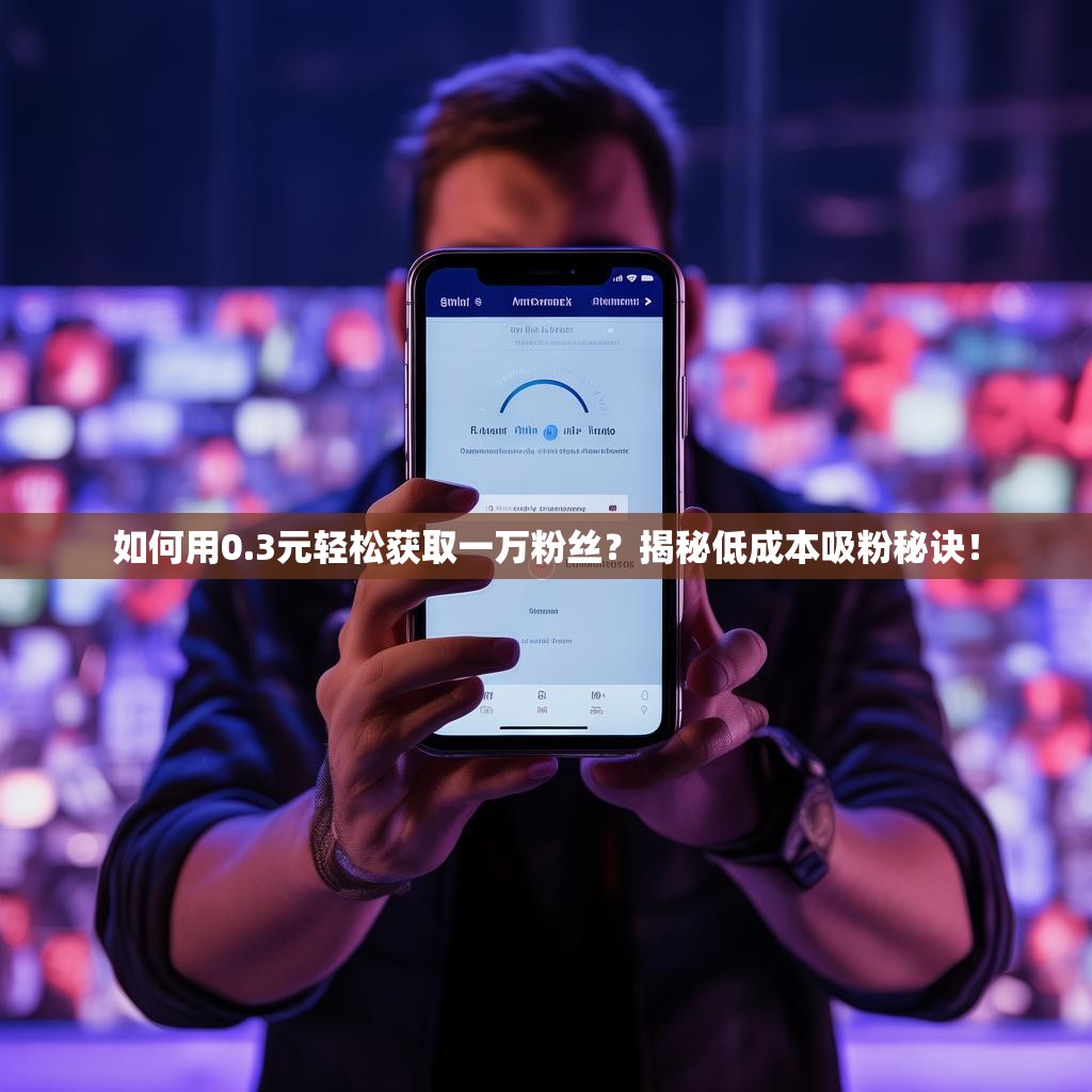 如何用0.3元轻松获取一万粉丝？揭秘低成本吸粉秘诀！