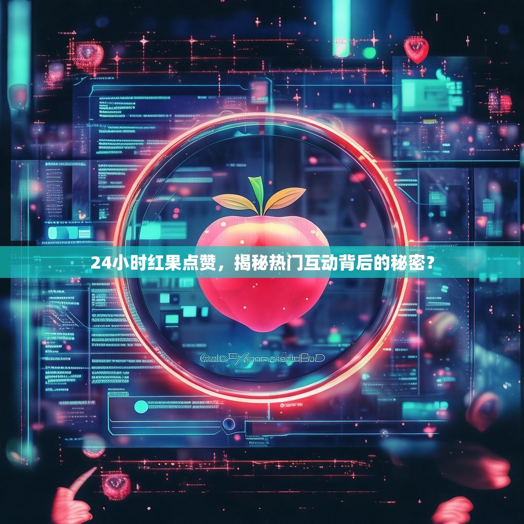 24小时红果点赞，揭秘热门互动背后的秘密？
