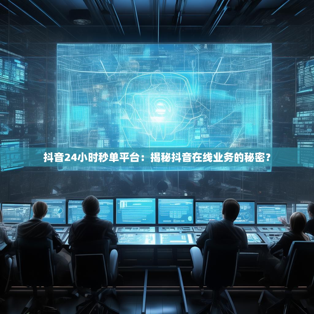 抖音24小时秒单平台：揭秘抖音在线业务的秘密？