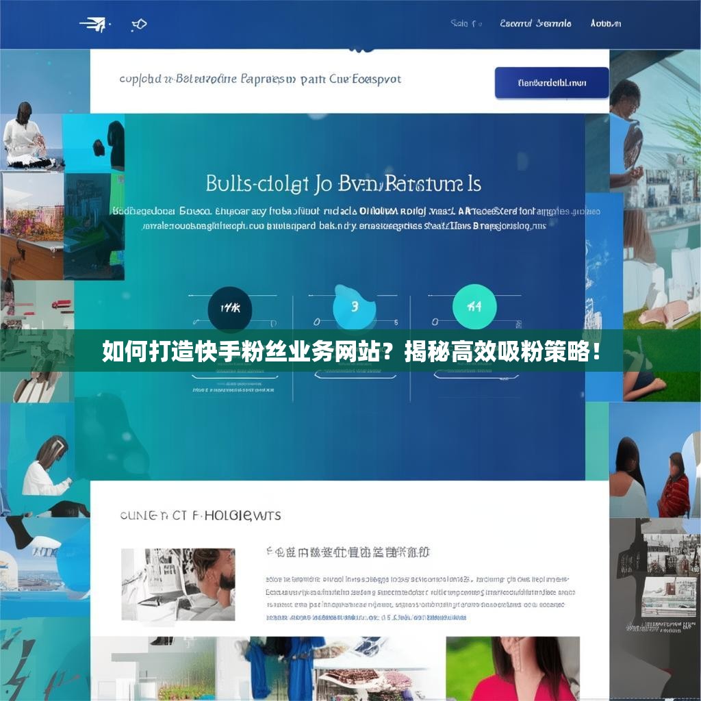 如何打造快手粉丝业务网站？揭秘高效吸粉策略！