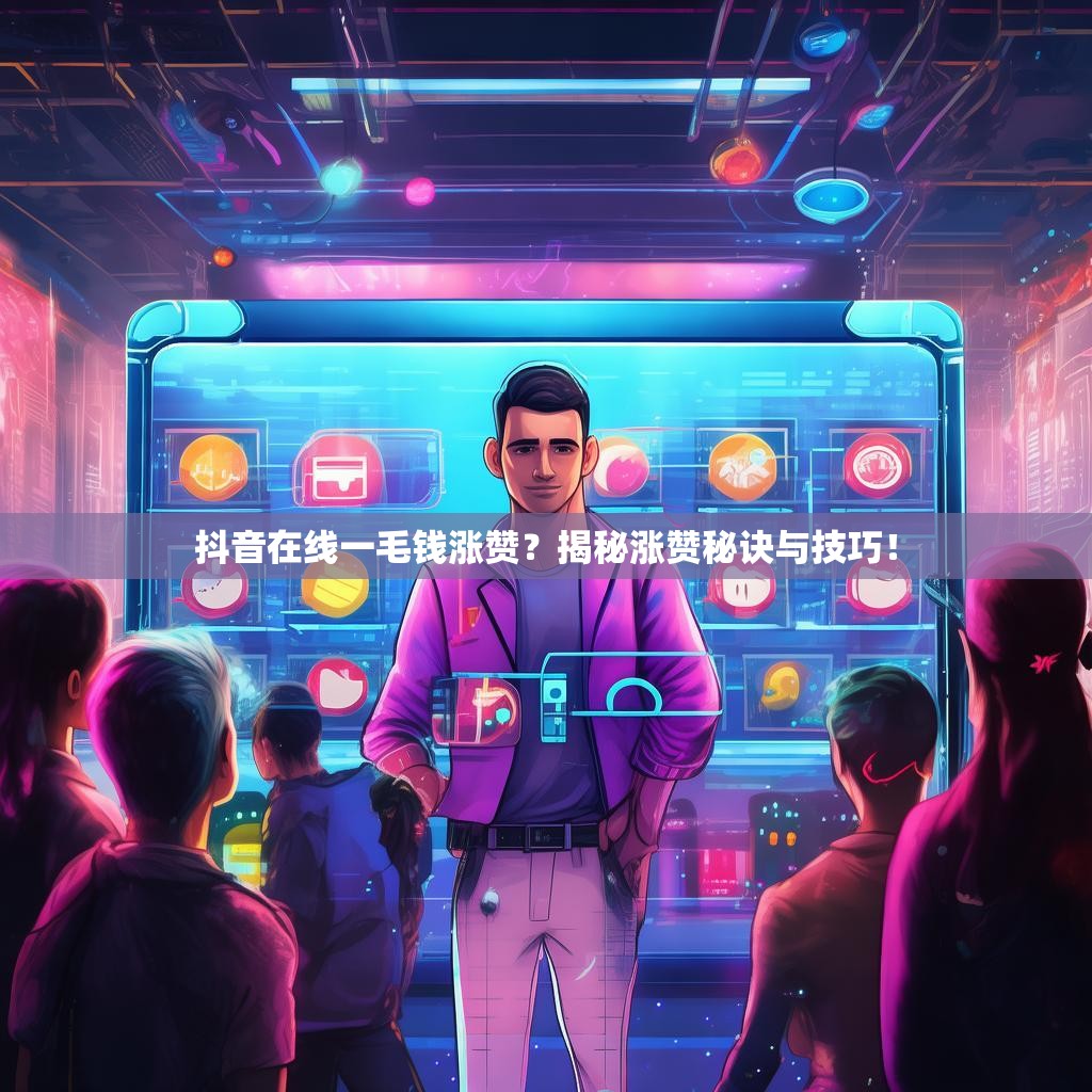 抖音在线一毛钱涨赞？揭秘涨赞秘诀与技巧！