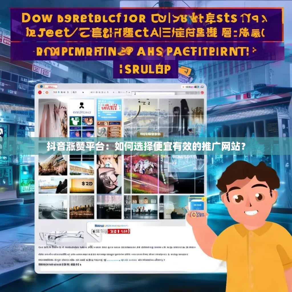 抖音涨赞平台：如何选择便宜有效的推广网站？