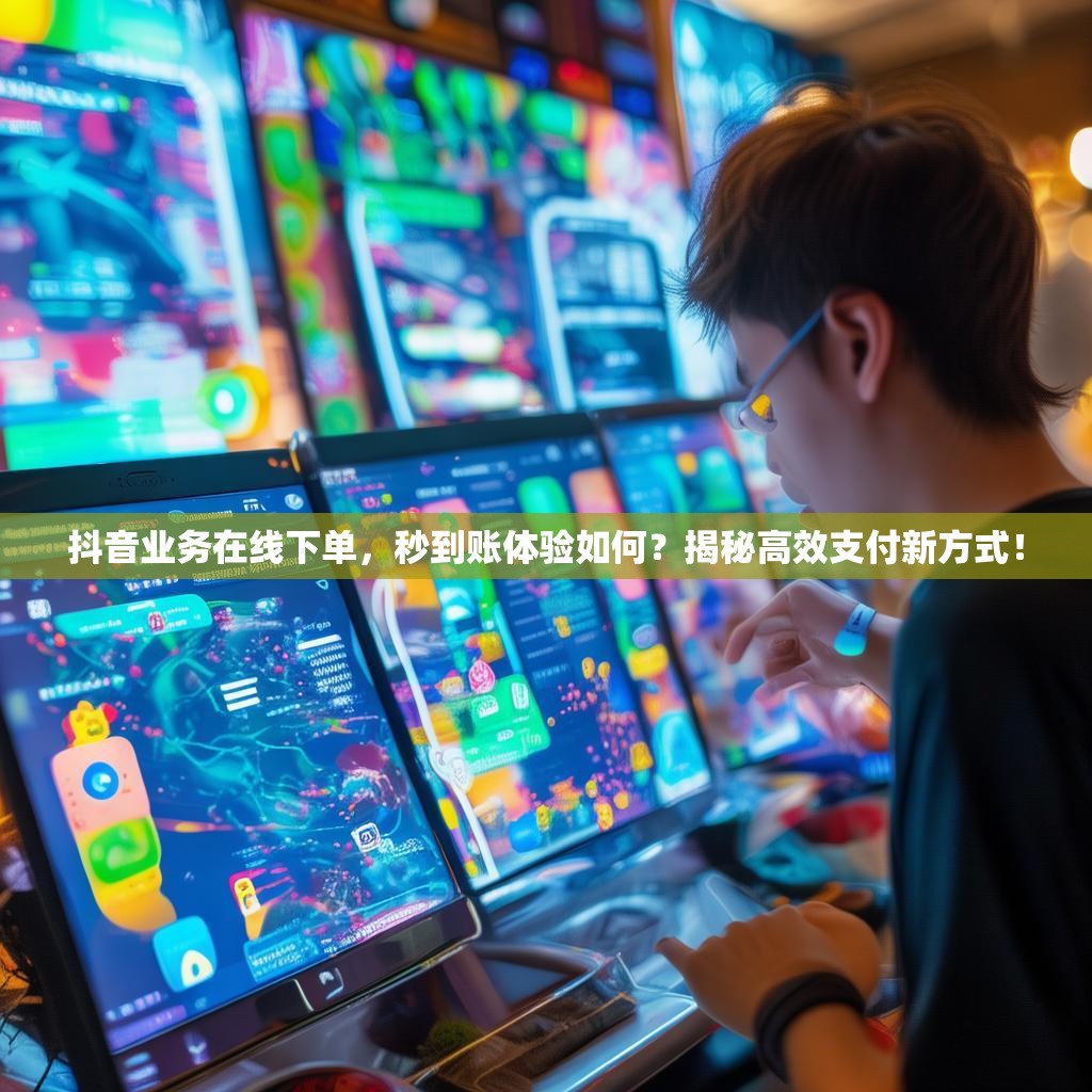 抖音业务在线下单，秒到账体验如何？揭秘高效支付新方式！